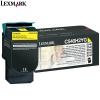 Toner lexmark 0c540h1yg  2000 pagini  yellow