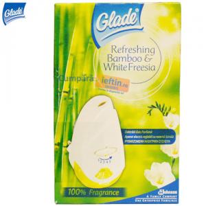 Aparat electric odorizant Glade Bamboo + White Freesia 20 ml