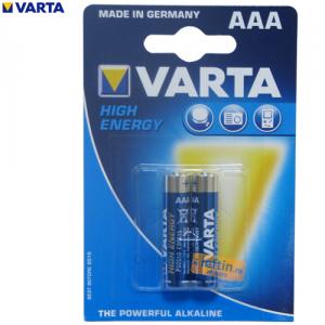 Baterii AAA Varta High Energy 2 buc