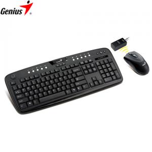 Kit tastatura si mouse Genius TwinTouch 720E  Wireless  Black  USB