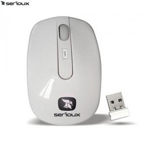 Mouse wireless Serioux Whitey 470 USB White