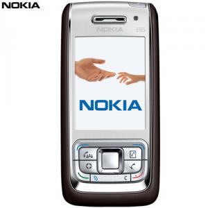 Telefon mobil Nokia E65 Mocca Silver