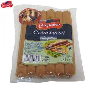 Cremwursti de porc Campofrio 170 gr