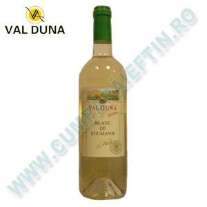 Vin demisec Val Duna Blanc de Roumanie 0.75 L