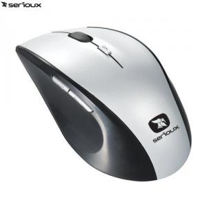 Mouse laser Serioux L-Max 5K Gaming USB Silver-Black