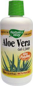 Aloe Vera Gel and Juice with Aloe Polymax