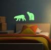 Ursi Polari sticker luminescent