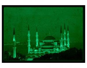 Tablou fosforescent Moscheea Albastra