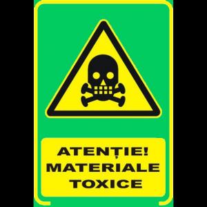 Semn fosforescent Materiale Toxice