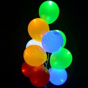Baloane cu LED, culori luminoase variate