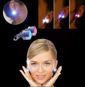 Cercei cu LED multicolor