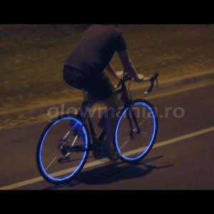 Kit luminos nocturn pentru tuning roti bicicleta