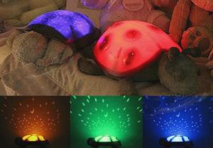 Proiector de stele si luna mamaruta Ladybug pentru camera copii