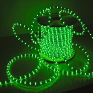 Furtun cu LED decorativ culoare verde