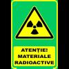 Semn fosforescent pericol radioactiv