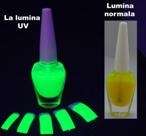 Oja de unghii fluorescenta