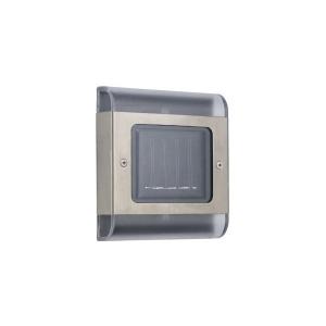 Aplica solara LED Inox pentru peretii exteriori sau interiori