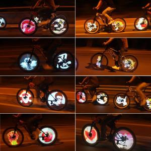 Kit tunning bicicleta personalizabil cu imagini, 216 LED-uri
