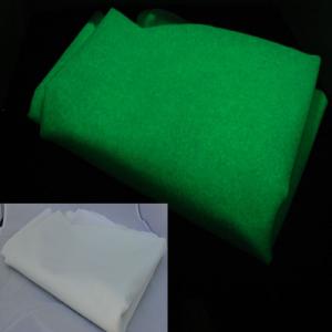 Material textil verde glow luminiscent