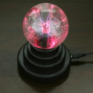 Lampa decorativa glob cu plasma pe USB