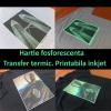 Hartie fosforescenta transfer termic printabila