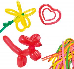 Baloane pentru modelaj multicolore, set 200 bucati