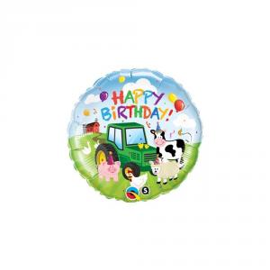 Balon Happy Birthday - Farm Pets