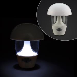 Lampa veioza Ciuperca reincarcabila, cu sunete valuri, 12 LED-uri