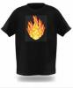 Tricou luminos cu egalizator foc