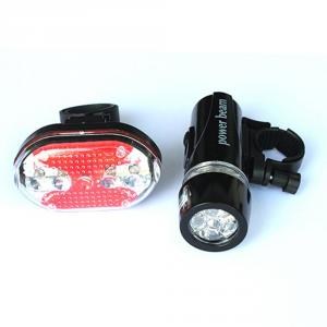 Set lanterna si stop spate cu LED pentru biciclete