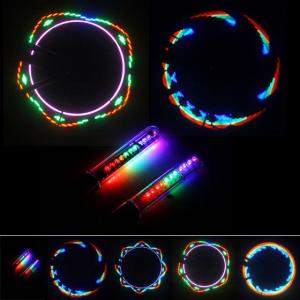 Set lumini multicolore pentru ventil 11 LED-uri