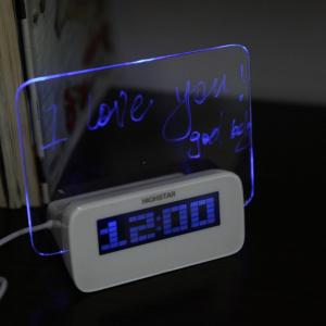Ceas LED cu USB HUB si afisare mesaj fluorescent