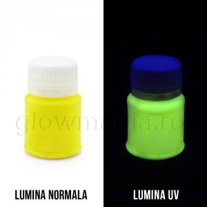 Vopsea UV neon galbena