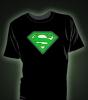 Tricou fosforescent superman