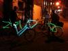 Kit electric el wire  tuning bicicleta nocturna