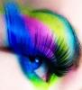 Farduri de ochi si fata UV Neon fluorescente pentru efecte speciale