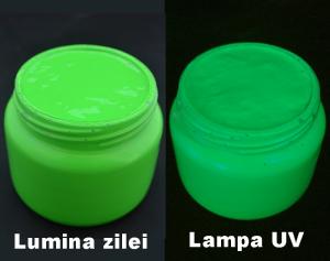 Vopsea UV neon verde