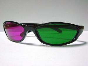 Ochelari 3d green-magenta SPORT cu rame si lentile din plastic