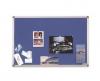 Avizier note (notice  board) material  textil