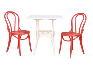 Set mobilier curbat: masa bistro + 2 scaune 6016