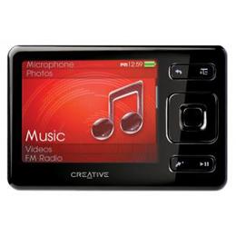 MP3 / Video Player ZEN 4GB Black - vizualizare imagini, radio FM