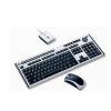Tastatura chicony "wur-0420tr" black/silver wireless + mouse wir