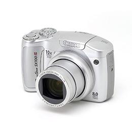 CANON PHOTO POWERSHOT SX100 IS 8.0MP SIL