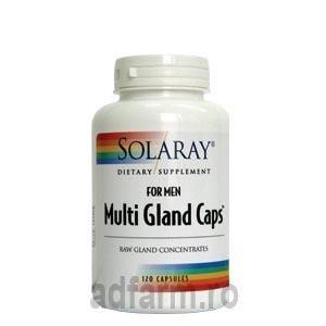 SOLARAY MULTI GLAND CAPS FOR MEN 120 CP