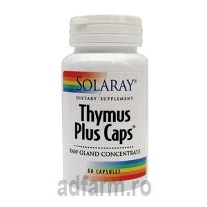 SOLARAY THYMUS PLUS CAPS 60CP