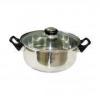 CRATITA INOX CU CAPAC STICLA EXCELENT HOUSEWARE