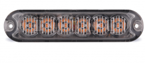 Flash Blitz Auto 6 LED-uri voltaj 10-30V low profile IP69K