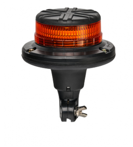 Girofar auto LED de mica inaltime - prindere cap de bara cu amortizor de vibratii
