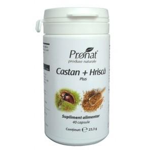 Castan + Hrisca plus 60 capsule
