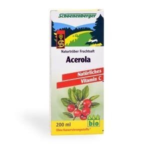 Acerola bio Schoenenberger 200 ml